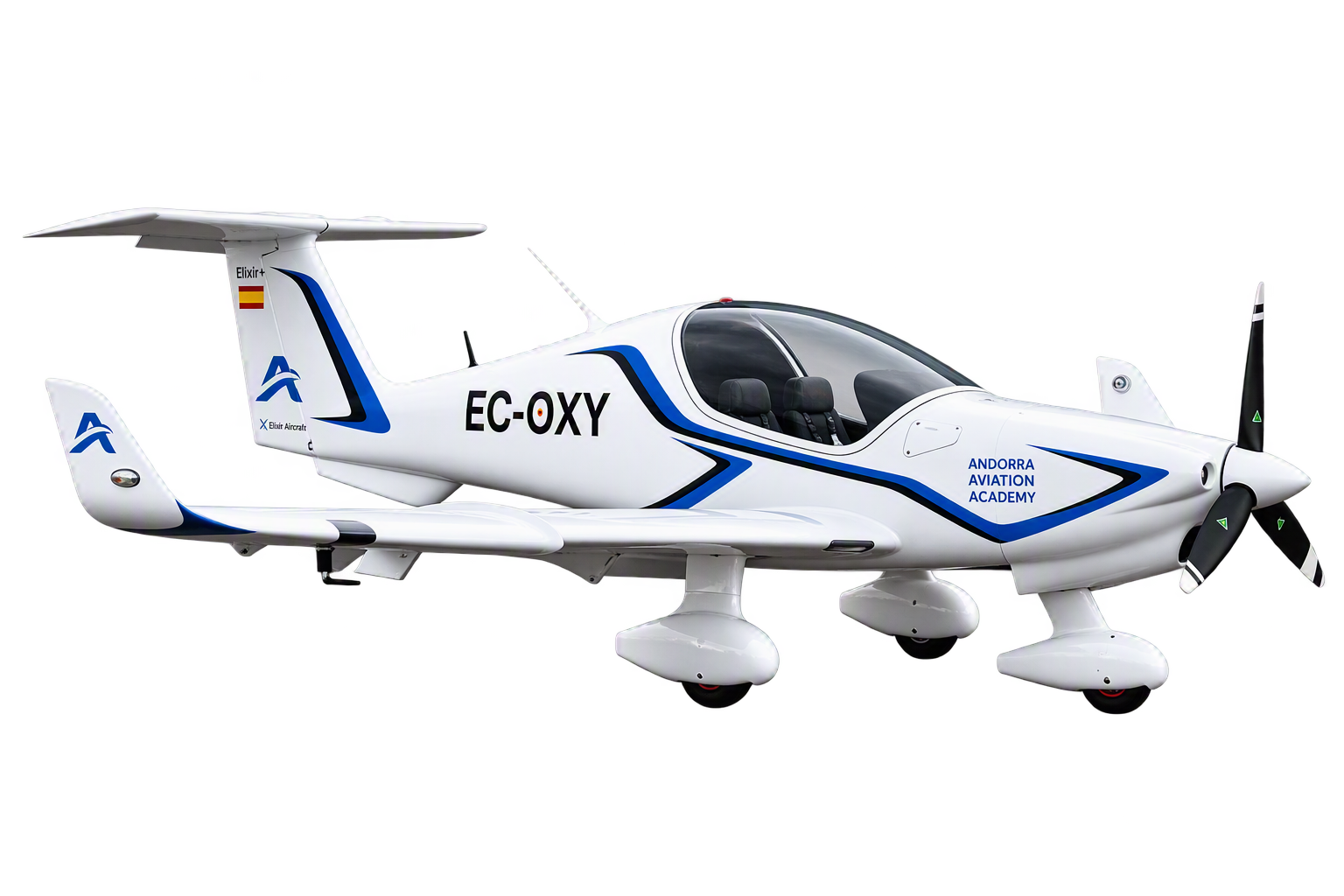 Elixir+ aircraft available for rental at AndorraFly — Andorra-La Seu d'Urgell airport (LESU)