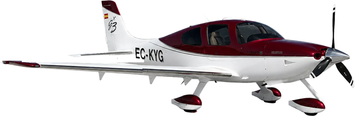 Cirrus SR22 G3 GTS aircraft available for rental at AndorraFly — Andorra-La Seu d'Urgell airport (LESU)